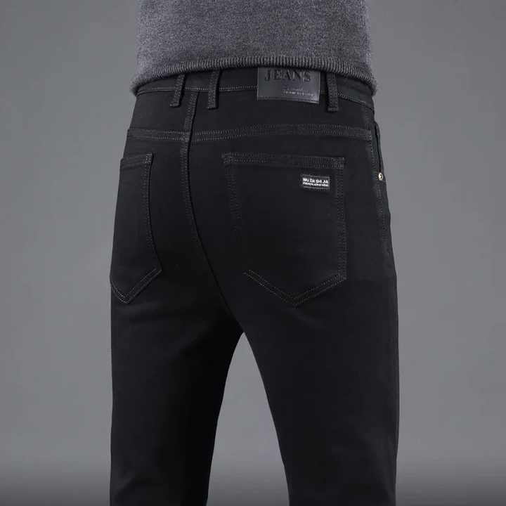 High Quality Breathable Man Jean Pant Premium Casual Straight Pants Custom Washed Denim Pants