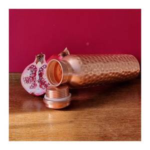 High Quality 500ml Copper <b>Bottle</b> Gift Set High in Demand with Reasonable Price Durable Printed Copper <b>Bottle</b> - Product Image 2