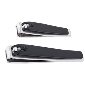 Coupe-ongles professionnels en acier inoxydable les plus vendus, logo personnalisé, outils de manucure et de pédicure, pointe pointue pour les doigts et les ongles des pieds - Product Image 2