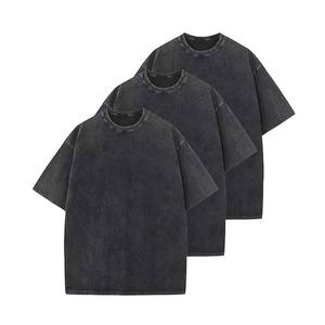 Chemises d'entraînement pour hommes Chemises de gym hipster surdimensionnées à manches courtes pour hommes T-shirts de style de rue - Product Image 4