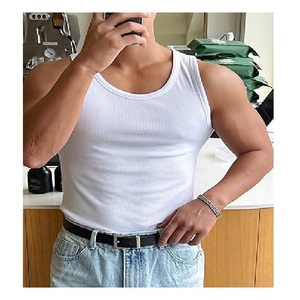 Débardeur 100% coton de haute qualité confortable maillot simple couleur unie sans manches meilleur prix pour l'été au Bangladesh - Product Image 2