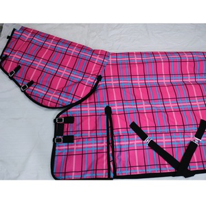 Premium 600 Denier Ripstop imperméable hiver participation cou Combo tapis cheval respirant 200 Gsm Pollyfill Nylon polaire de haute qualité - Product Image 4