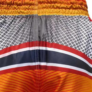 กางเกงขาสั้นผ้าซาตินโพลีเอสเตอร์สำหรับทั้งชายและหญิงกางเกงขาสั้นสำหรับออกกำลังกายเล่นมวยมีโลโก้ตามสั่งผลิตได้ตาม100% - Product Image 6