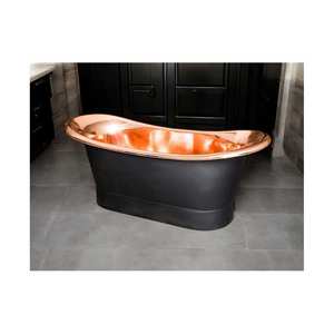 Baignoire autoportante en cuivre vintage de haute qualité qualité d'exportation solide nouveau look avec un prix raisonnable pour le trempage - Product Image 2