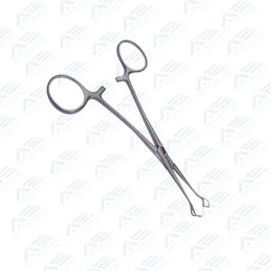 Instruments d'outil vétérinaire intestinal Pince à tissus Babcock Pince à tissus Babcock 6.4 "Instrument médical chirurgical - Product Image 3