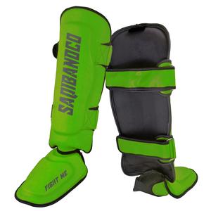 แผ่นหน้าแข้งทำจากหนัง PU ที่ป้องกันหน้าแข้งสำหรับฝึกซ้อมฝึกซ้อมอุปกรณ์ชกมวยมวยไทย - Product Image 6