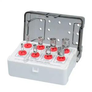 Kit d'outils de chirurgie manuelle d'implants dentaires Forets à tréphine en acier pour l'extraction et le retrait d'implants - Product Image 6