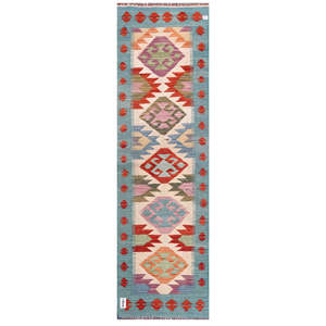 พรมอิมาโกะ ไมมานา อัฟกานิสถาน พรมคิลิม ขนาด 198 x 59 ซม. พรมปูพื้นและชุดพรม - Product Image 1