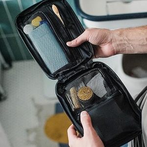 Slim Hanging Water Resistant Travel Toiletry Bag, Shaving <b>Kit</b>, <b>Makeup</b> Bag,<b>Kit</b> for Men and Women - Product Image 2