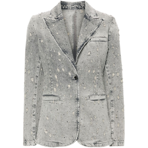 Chaqueta de mezclilla de moda Chaqueta de mezclilla de lujo para mujer Temperamento Casual Moda Outwear Chaqueta de alta calidad para mujer - Product Image 6