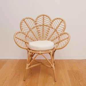 Chaise et table à fleurs en rotin pour enfants, prix compétitif, usine du Vietnam, autres styles innovants, meubles de chambre de bébé pour enfants - Product Image 4