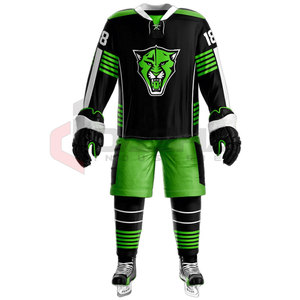 Conjunto de Jersey de hockey sobre hielo de diseño personalizado al por mayor, uniforme personalizado para hockey sobre hielo con sublimación, ropa de hockey de alta calidad - Product Image 2