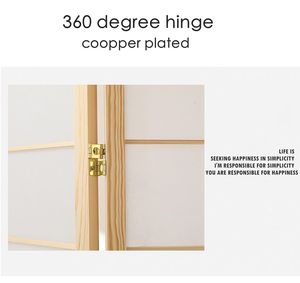 Écran d'intimité pliable en bois du fabricant, mur <span class=keywords><strong>de</strong></span> séparation <span class=keywords><strong>de</strong></span> pièce autoportant pour chambre à coucher, bureau à domicile pour cloisonnement - Product Image 6