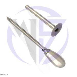 Trocar y cánula de acero inoxidable para el control de la hinchazón en el ganado Fabricante de instrumentos veterinarios Precio al por mayor directo de fábrica - Product Image 5