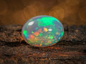 พลอยโอปอลแบบหลวมขนาดฟรีไซส์4.19 CT พลอยสีขาวธรรมชาติได้รับการรับรองจากบุคคลที่สามสำหรับนักออกแบบเครื่องประดับ - Product Image 3