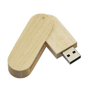 Clé USB en bois de conception simple 4 Go 8 Go 16 Go 32 Go 64 Go 128 Go Ordinateur portable Clé USB Prix compétitif - Product Image 1