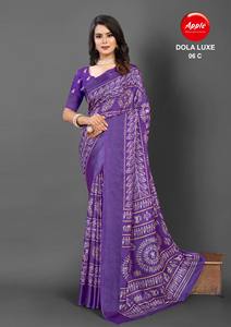 Tissu de qualité supérieure Dola Luxe Saree Design élégant pour mariages et occasions spéciales - Product Image 6