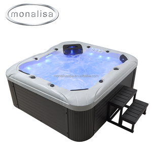 2024 Mona Lisa bañeras de <span class=keywords><strong>spa</strong></span> 6 personas hidromasaje recuperación <span class=keywords><strong>capilar</strong></span> acrílico tubo caliente al aire libre bañera de hidromasaje con funciones - Product Image 1