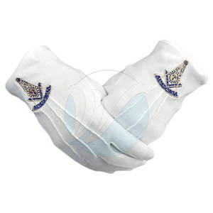 ถุงมือผ้าฝ้ายสำหรับงานก่ออิฐใช้กลางแจ้งใส่สบาย - Product Image 3