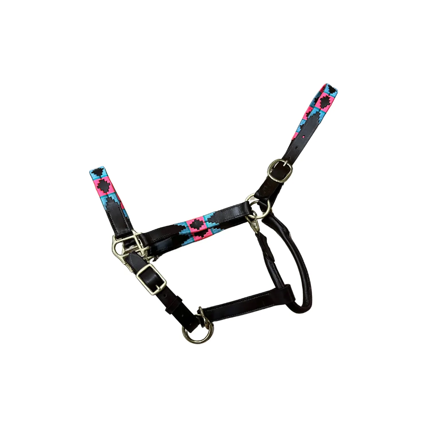 Chất lượng hàng đầu Polo da ngựa Halter/da dầu nâu-full-COB-Pony-kích cỡ-Polo phụ kiện thể thao