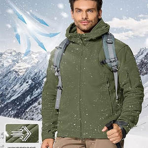 New Fashion <b>Men's</b> Long-Sleeve <b>Cardigan</b> Hoodie Winter Casual Wearing Solid Pattern Woven Hooded Front Logo Breathable <b>Zipper</b> - Product Image 3