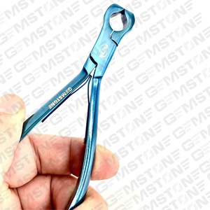 Pince coupante en acier inoxydable pour extensions de cheveux à liaison kératine, lames tranchantes, durable, réutilisable, ressort d'ouverture personnalisé - Product Image 4