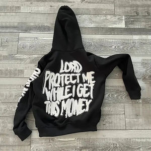 ชุดวอร์มวิ่งจ๊อกกิ้ง2ชิ้นแบบปรับแต่งได้สำหรับผู้ชายเสื้อฮู้ดและสเวตเชิ้ตออกกำลังกายพิมพ์ลายฤดูหนาว - Product Image 3