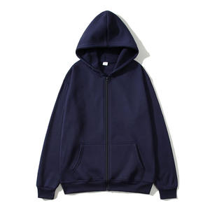 Sudaderas con Capucha y Cremallera de Algodón de Alta Calidad, Personalizadas con Logotipo, Corte Regular, Estilo Urbano, Sudaderas con Capucha y Logotipo Personalizado para Hombre - Product Image 2