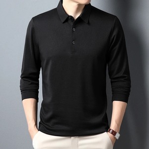 Camiseta de polo con estampado personalizado para hombre, nueva tendencia, 100% algodón sólido, logotipo bordado OEM, lona personalizada al por mayor - Product Image 4