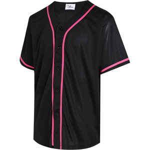 Camiseta de béisbol de moda para hombre de alta calidad personalizada camiseta transpirable deportes uniforme botón cierre Béisbol Softbol desgaste - Product Image 1