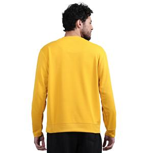 Sweat-shirts d'hiver pour hommes 100% coton, design imprimé personnalisé, col rond de haute qualité, motif uni, tissu 300g, vente en gros - Product Image 3