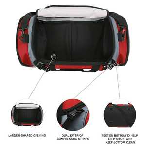 Precio de venta completo Bolsas de lona hechas a medida para gimnasio y viajar Fabricante directo - Product Image 2