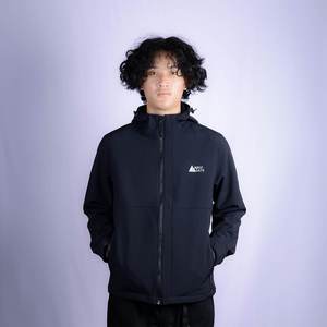 Navigate Veste à capuche réversible Softshell XS Vêtements chauffants étanches à glissière pour la saison printanière avec motif teint en spandex - Product Image 4