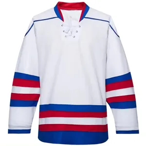 OEM đội Thanh Niên Ice Hockey Jersey tùy chỉnh thăng hoa in Ice Hockey Jersey thăng hoa giá rẻ tùy chỉnh Jersey thiết kế