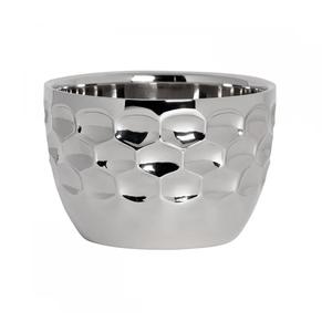 ชามโลหะสีเงินผลไม้แห้งทำด้วยมือทำจากเงินทำด้วยมือทำด้วยมือทำด้วยค้อนอลูมิเนียมโลหะของตกแต่งแฟนซี - Product Image 4