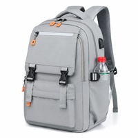 Mochila para Portátil Personalizada con Logotipo, Resistente al Agua, para Estudiantes Universitarios, Deportiva, con Forro de Poliéster Oxford, para Hombres, Viajes de Negocios