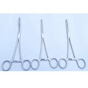 Fórceps quirúrgicos de arteria curvada médica de acero inoxidable de alta calidad instrumentos fórceps para mosquitos con logotipo personalizado - Product Image 4