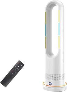 Ventilador de Torre sin Aspas con Protección Térmica, Motor de CC de Ahorro de Energía, Ventilador de Circulación Silencioso y Delgado con 8 Niveles de Ajuste de Flujo de Aire - Product Image 3