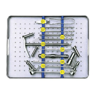 Juego de Extracción de Tornillos Rotos Ortopédicos Personalizado de Alta Calidad, Kit de Instrumentos de Extracción Manual Reutilizables de Acero Inoxidable - Product Image 2