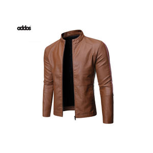Venta caliente Hombres Ropa Chaqueta de cuero Nueva moda Hombres Chaqueta de cuero a prueba de viento - Product Image 6