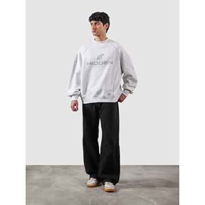 Tissu en molleton français blanc arctique, discret et discret à la fois - Product Image 4