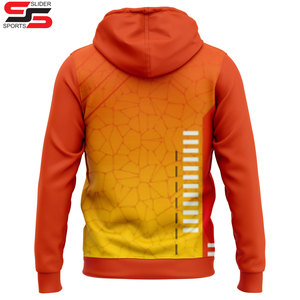 Diseño sublimado personalizado su marca LOGO hombres mujeres Casual Sudadera con capucha Top 3D Color cremallera calle personalidad sudadera ropa personalizada - Product Image 2