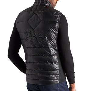 Chaleco acolchado de estilo urbano para hombre, ropa de abrigo sin mangas para invierno, para uso callejero y casual. - Product Image 2