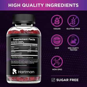 Gomitas de cardo mariano para adultos con Silimarina, limpieza natural del hígado, digestión y soporte de desintoxicación - Product Image 3