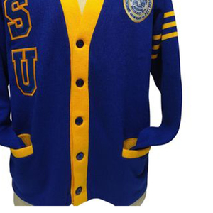 Sudadera Jersey Negro Suave Algodón Premium AKA Greek Sorority Bordado Cuello Redondo Ropa - Product Image 3