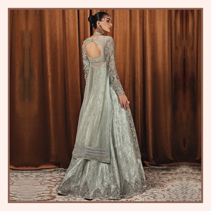 Salwar Kameez traje de gasa vestido de diseñador indio pakistaní colección de tela de boda Vestido de venta 2025 traje - Product Image 4