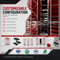 Sistema de Almacenamiento Automatizado de Contenedores de Alta Densidad CTU, Sistema de Recolección Inteligente para Almacenes, Proveedor OEM Personalizado de Fábrica