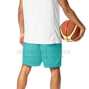 Shorts en maille non tissée pour hommes, respirants, à séchage rapide, décontractés, avec taille élastique pour le sport - Product Image 4