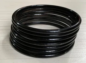 กำไลเขาควายธรรมชาติทำมือแบบเรียบสำหรับคอลเลกชันเครื่องประดับโบฮีเมียน - Product Image 3