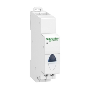 Indicatore Luminoso LED Singolo Blu A9E18323 Acti9 IIL di Schneider Electric, 110-230 Vac - Product Image 1